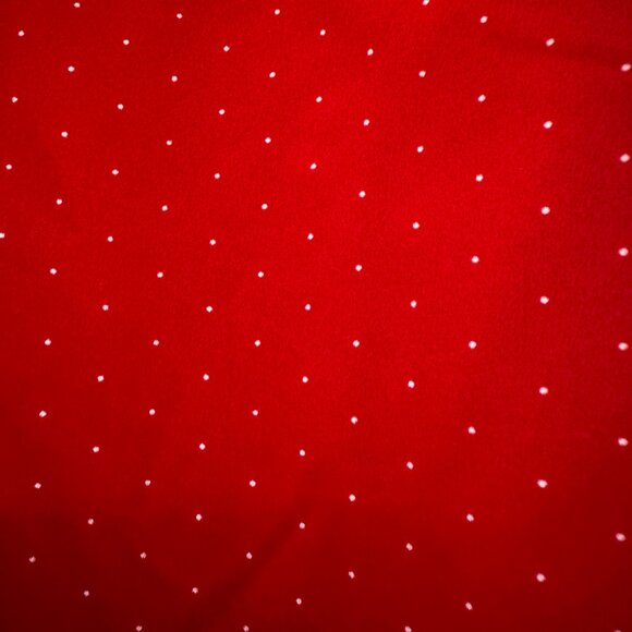 A New Day Red/Orange Polka Dot Short-Sleeved Blouse | L - Picture 4 of 4